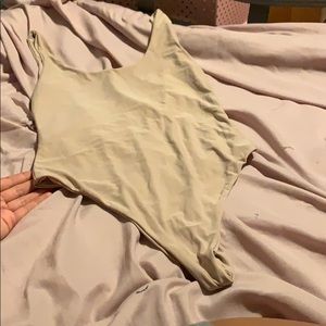 Tan bodysuit